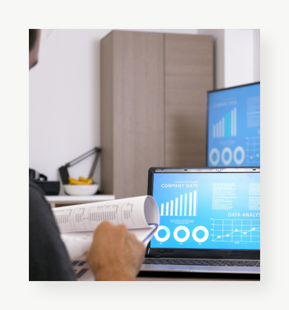 Image of vendor management portal developed for a UAE client